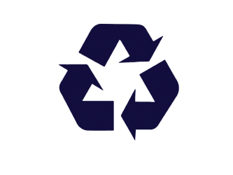 Nachhaltiger recycelter Kunststoff
