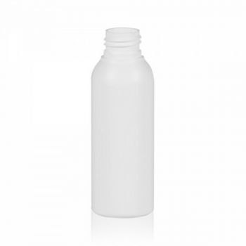 100 ml Flasche Basic Round HDPE weiẞ 24.410