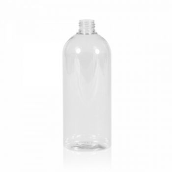 500 ml Flasche Basic Round PET transparent 24.410